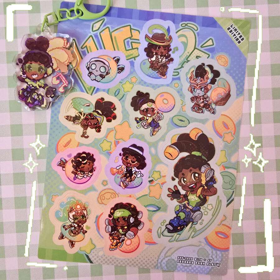 Lúcio-Oh's Sticker Sheet [Overwatch]