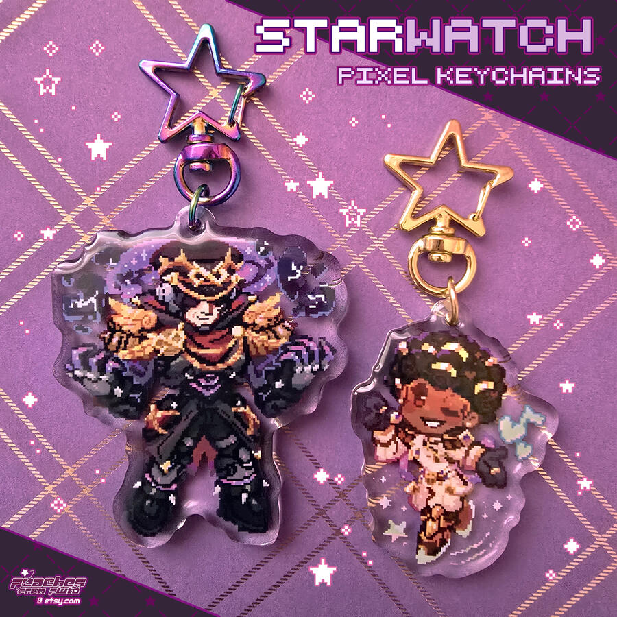Starwatch Pixel Keychains [Overwatch]