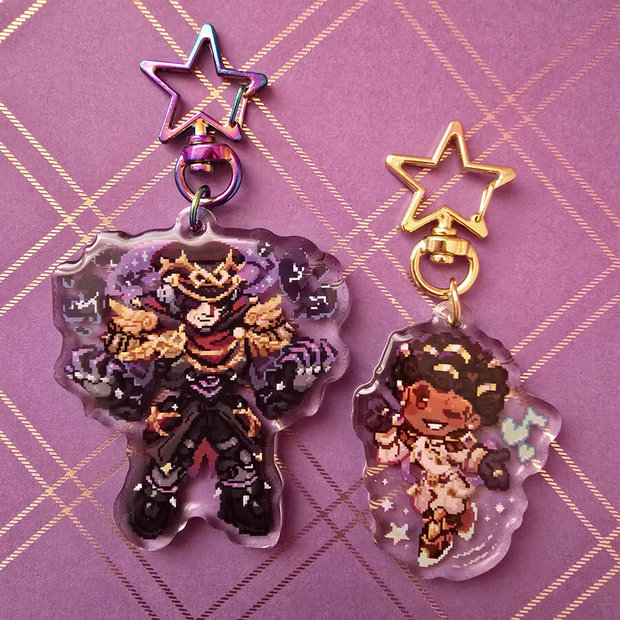 Starwatch Pixel Keychains [Overwatch]