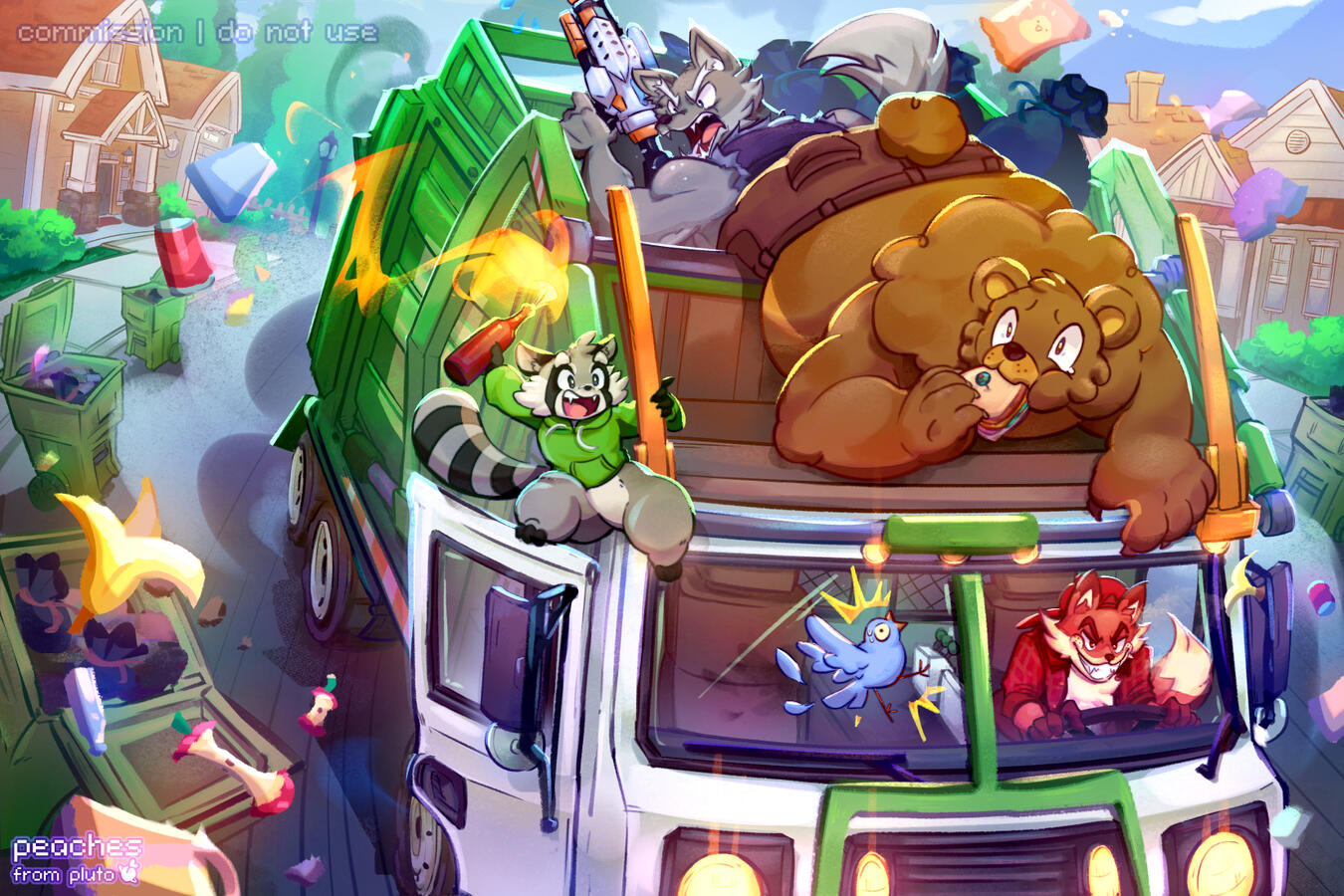 Trash Bandits Cover Illustration (2023)